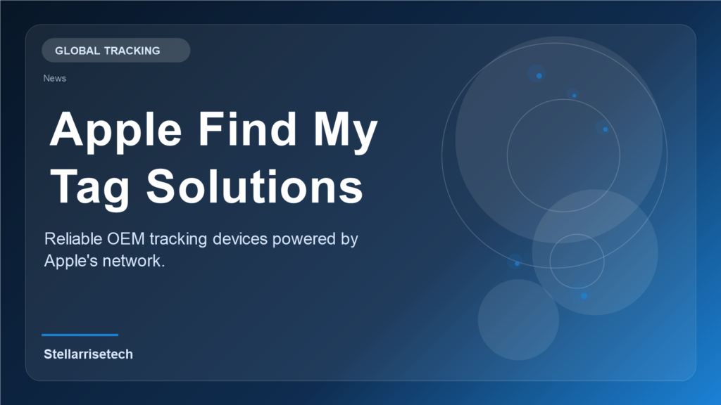 Stellarrisetech Apple Find My Tag Tracking Device